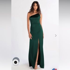 Jenny Yoo Jensen Dress in Emerald